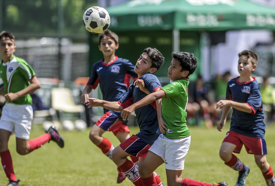 Los mejores conjuntos vizcaínos dieron una lección de deportividad, en una jornada que consagró la primera edición del torneo BBK Cup