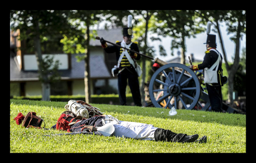 Vitoria recuerda el mayor acontecimiento de su historia con la recreación de episodios de la batalla que condenó a Napoleón el 21 de junio de 1813