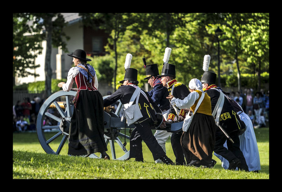 Vitoria recuerda el mayor acontecimiento de su historia con la recreación de episodios de la batalla que condenó a Napoleón el 21 de junio de 1813