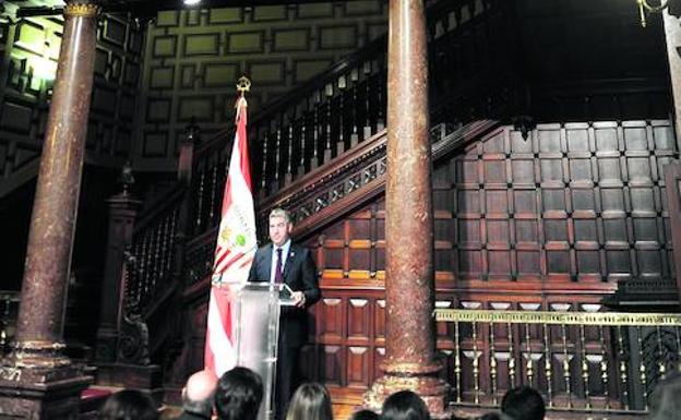 El Palacio de Ibaigane aguarda el desenlace de las próximas elecciones y sus inquilinos.