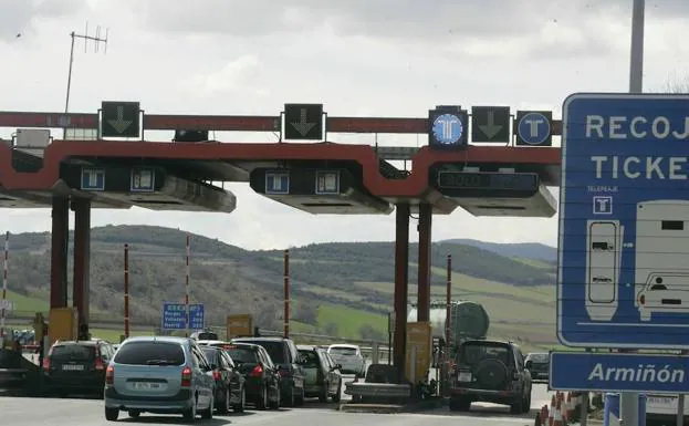 La autopista a Madrid será gratis desde Álava a partir de diciembre