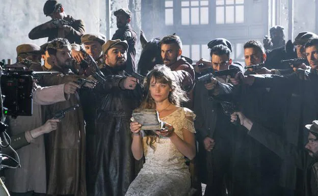 La actriz catalana Michelle Jenner, eje central de una de las escenas de la gran apuesta televisiva de La 1 para esta temporada.