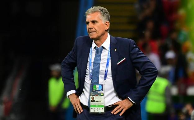 Queiroz, ante España. 