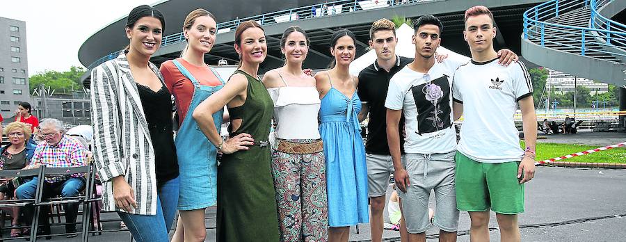 Ibone Peña, Miren Urtiaga, Mirian Basabe, Raquel Martín-Aragón, Nagore Martínez, Alesander Carballo, Zouhair El Mahgoudy y Alex de Andrés.