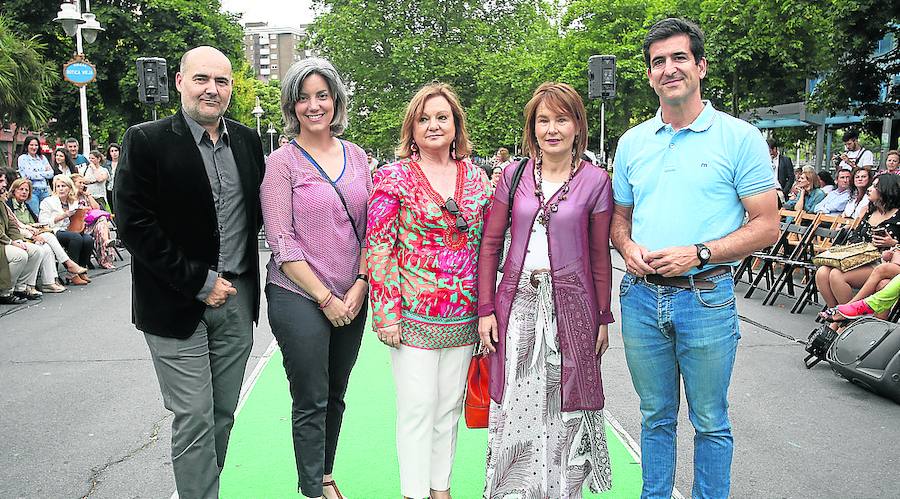 Jorge de Francisco, María Cereceda, Mila Moreno, Arantza Idoiaga e Ignacio Aguirre.