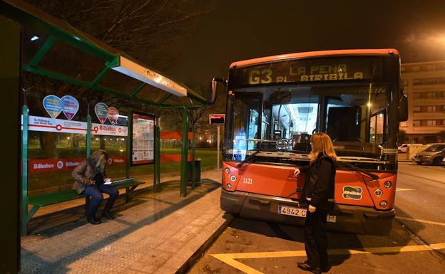 Las mujeres podrán usar las paradas a demanda de Bilbobus desde el 1 de julio