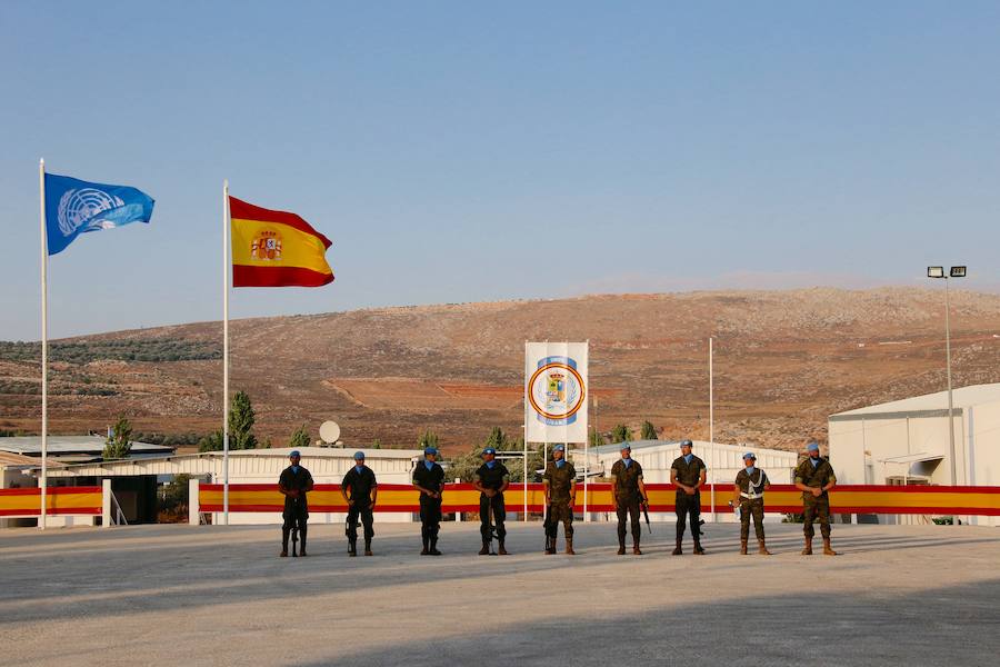 Se trata del primer viaje oficial que realiza la ministra a un contingente español en misión internacional