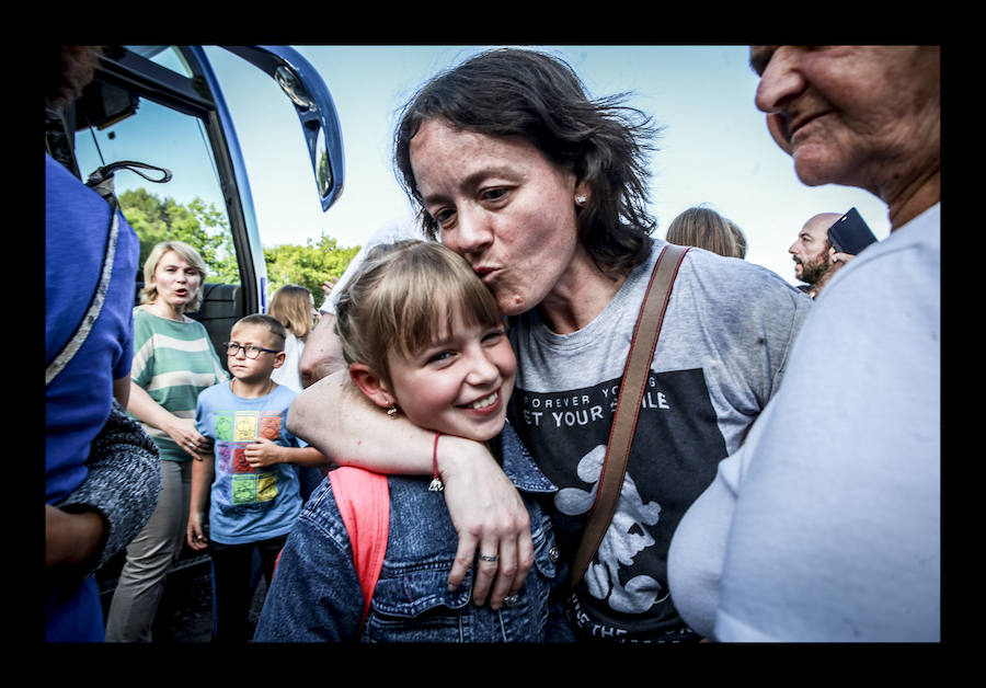 Fotos: De Bielorrusia a Álava. Un verano terapéutico