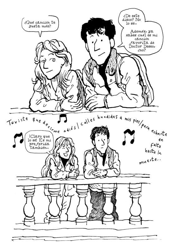 Alfonso Zapico reconstruye la entrevista que el socialista Eduardo Madina realizó al músico Fermin Muguruza para la revista Jot Down. El ayer de ETA, visto por una víctima y un defensor.