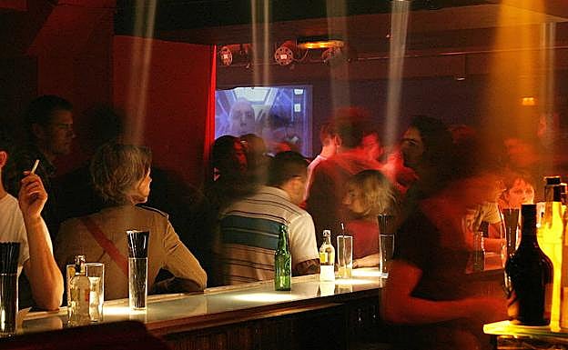 Imagen de una discoteca.