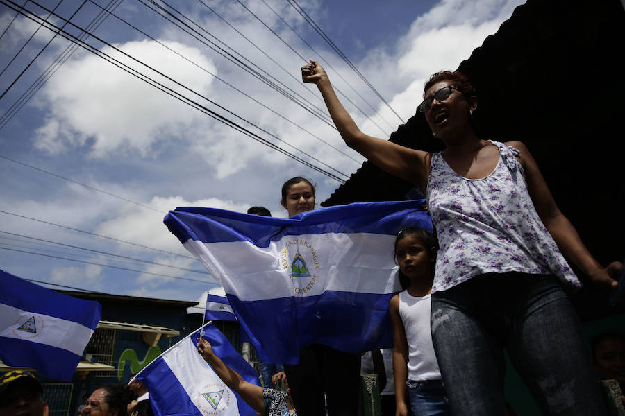 Protestas en Nicaragua.
