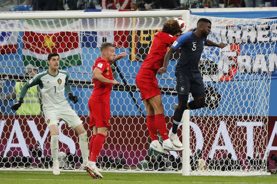 Fotos: Francia-Bélgica, en imágenes