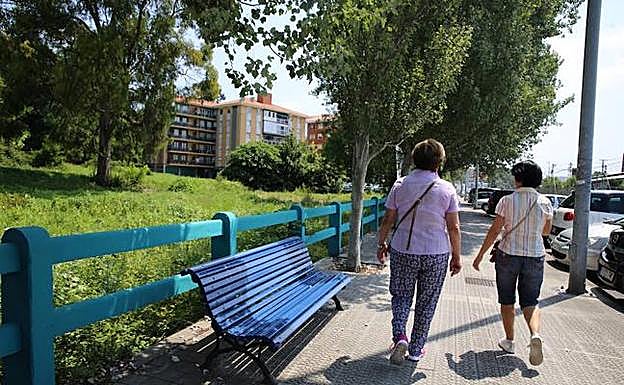 La rehabilitación del barrio de Lamiako se retomará este año entre los números 36 y 54 de la calle Langileria. 