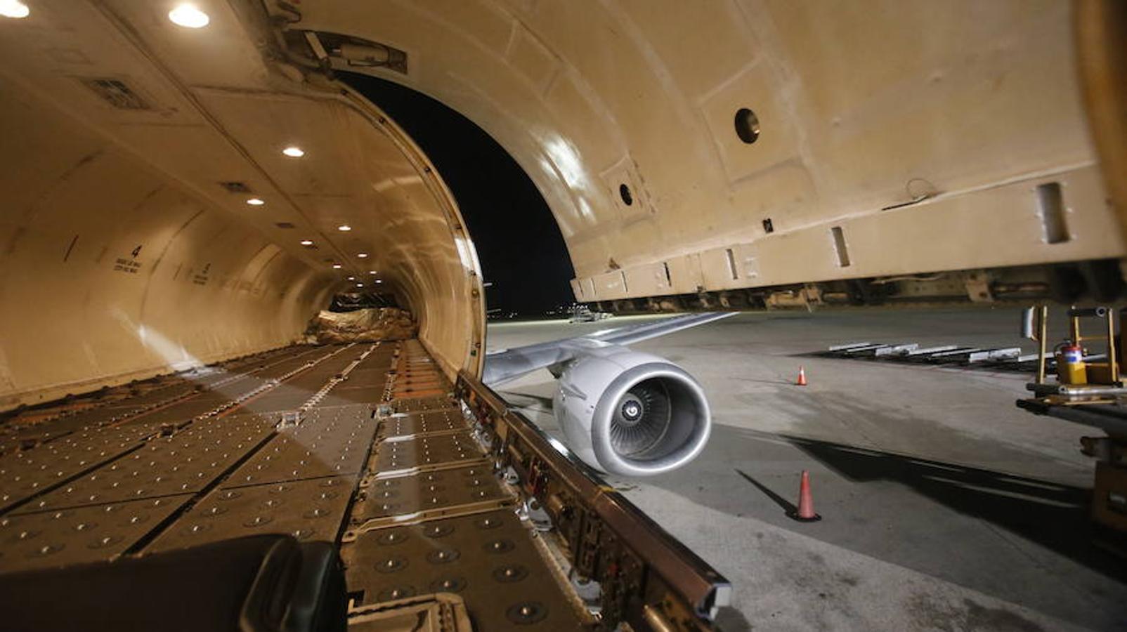 Los aviones desplazarán este año 63 millones de toneladas de cargamento
