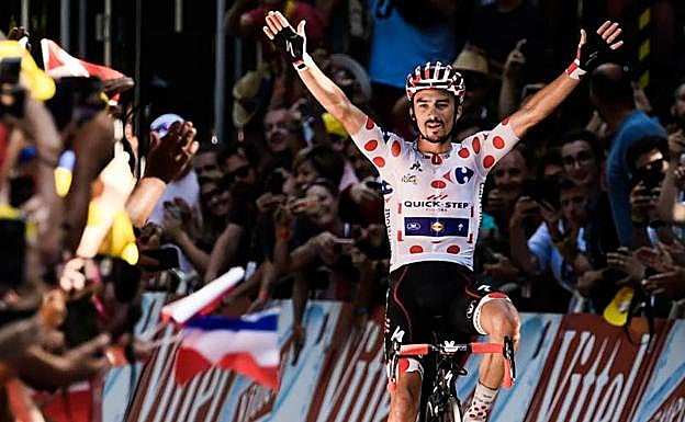 Alaphilippe, campeón de la 16º etapa 