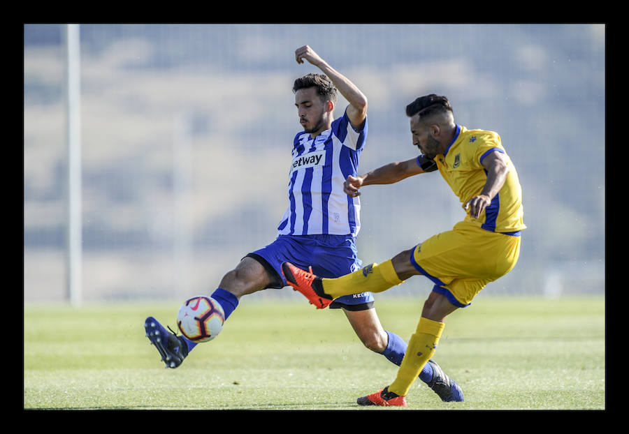 Cuarto partido de preparación de los albiazules, esta vez contra el club alfarero en la localidad segoviana de Los Ángeles de San Rafael