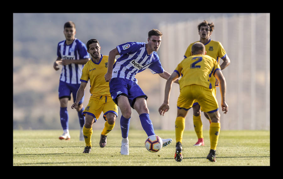 Cuarto partido de preparación de los albiazules, esta vez contra el club alfarero en la localidad segoviana de Los Ángeles de San Rafael