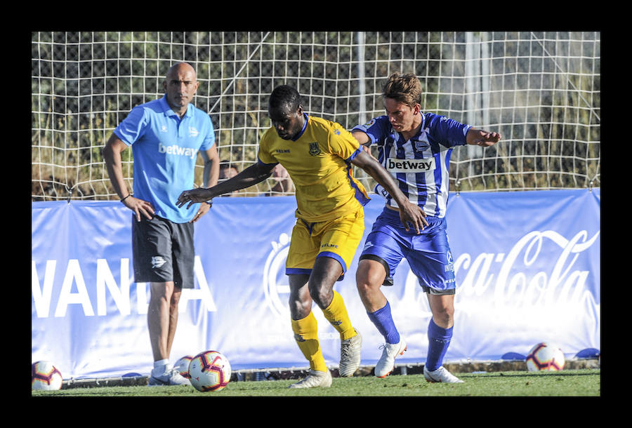 Cuarto partido de preparación de los albiazules, esta vez contra el club alfarero en la localidad segoviana de Los Ángeles de San Rafael