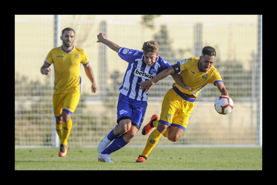 Cuarto partido de preparación de los albiazules, esta vez contra el club alfarero en la localidad segoviana de Los Ángeles de San Rafael