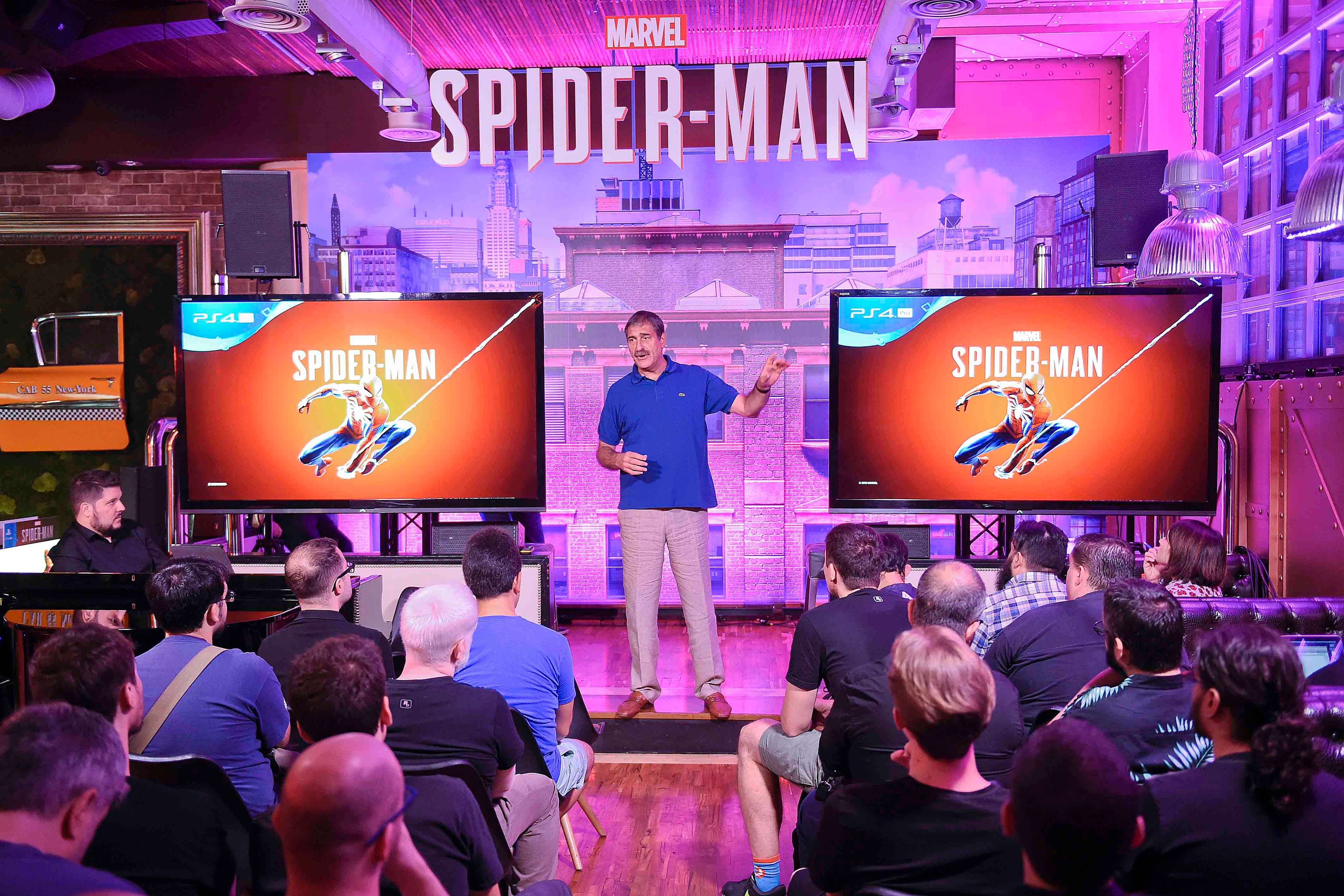 Presentación de Spider-Man en Madrid 