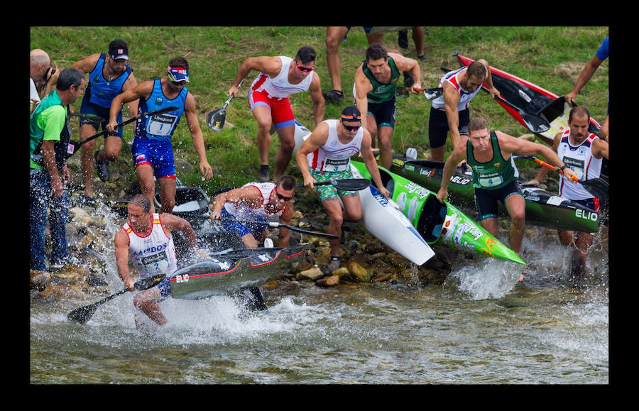 Milín Llamedo y Pedro Vázquez se llevan el Descenso tras un emocionante final. Una embarcación completamente asturiana consigue el triunfo en el Sella 22 años después.