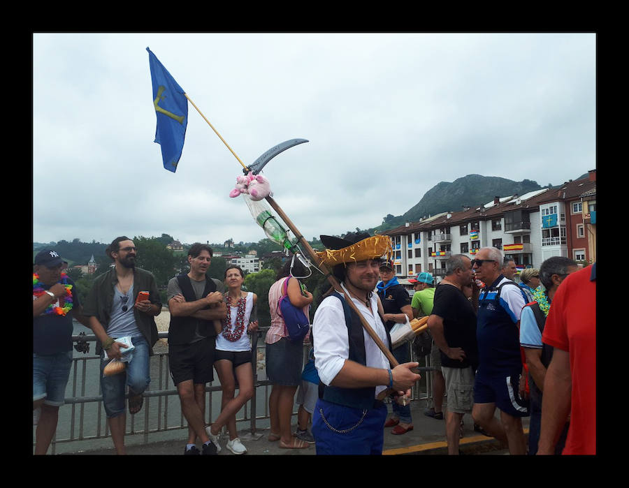 Milín Llamedo y Pedro Vázquez se llevan el Descenso tras un emocionante final. Una embarcación completamente asturiana consigue el triunfo en el Sella 22 años después.