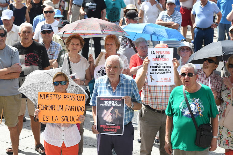 Fotos: Los pensionistas vuelven a manifestarse en Bilbao