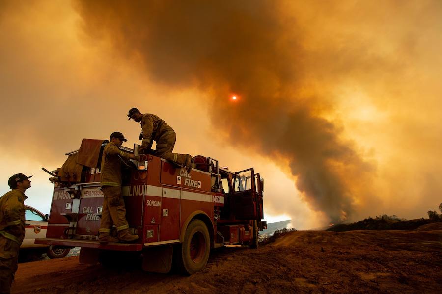 Fotos: California, ante el peor incendio de su historia