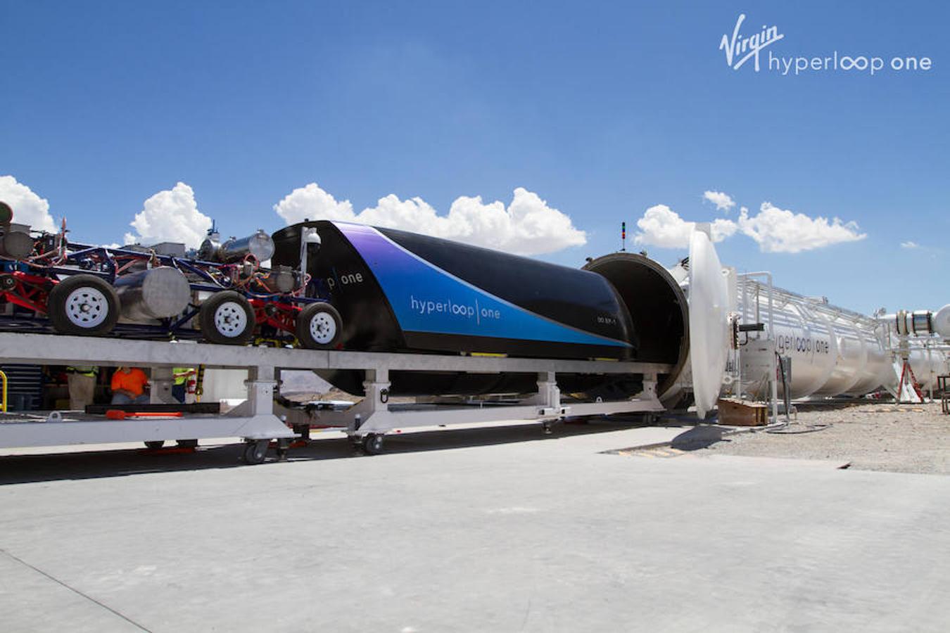 Fotos: Así es Hyperloop, el tren futurista que llegará a España