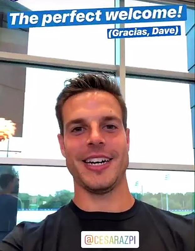 Azpilicueta, anfitrión de Kepa en el Chelsea