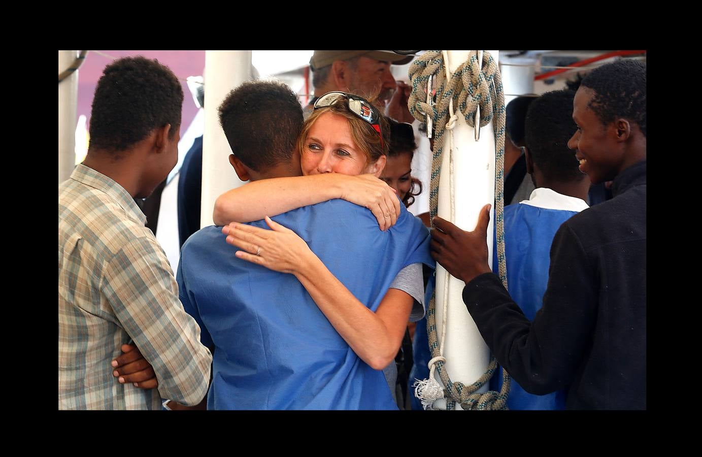 Fotos: El &#039;Open Arms llega a Algeciras con 87 inmigrantes