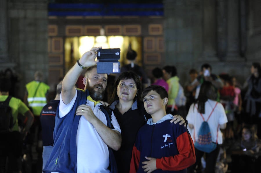 Fotos: Peregrinación hasta Begoña para homenajear a la Amatxu