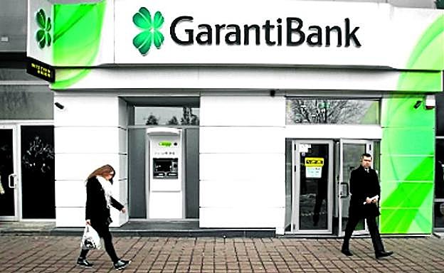 Una de las sucursales de Garanti, el banco turco participado en casi un 50% por BBVA.