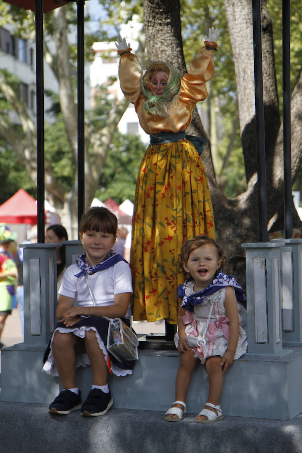 Fotos: Inauguración del txikigune en Aste Nagusia 2018