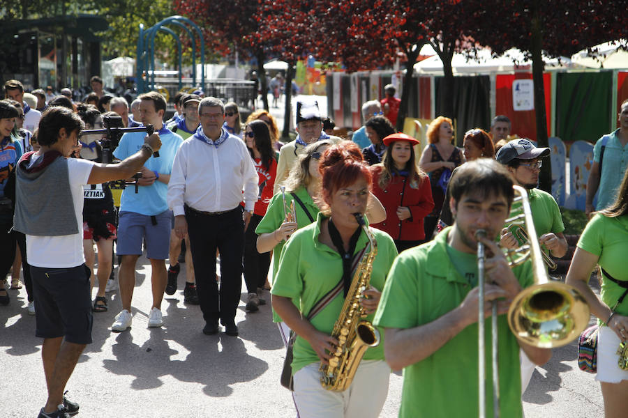 Fotos: Inauguración del txikigune en Aste Nagusia 2018