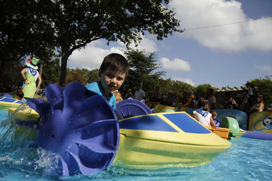 Fotos: Inauguración del txikigune en Aste Nagusia 2018