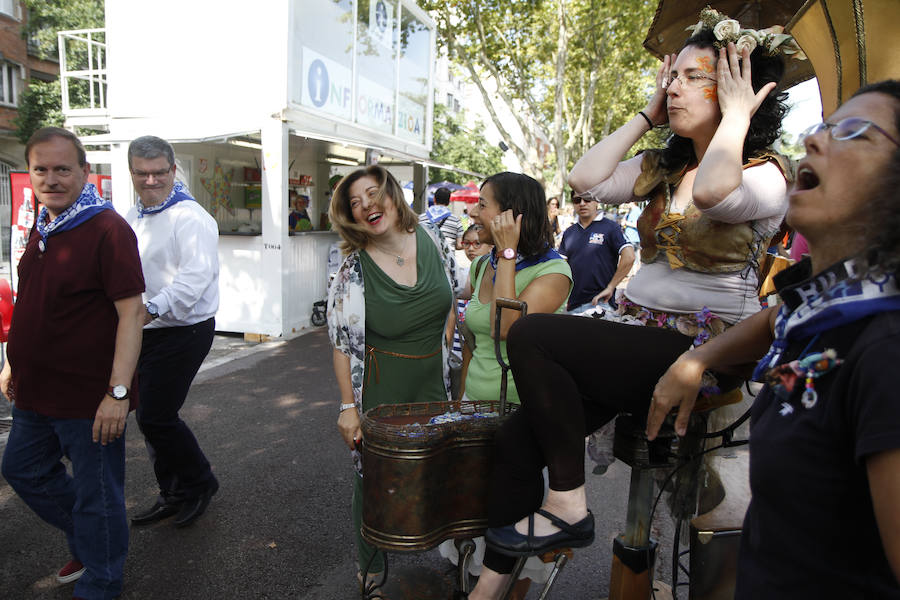 Fotos: Inauguración del txikigune en Aste Nagusia 2018