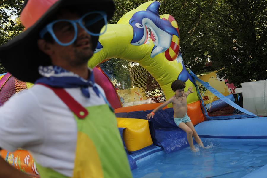 Fotos: Inauguración del txikigune en Aste Nagusia 2018