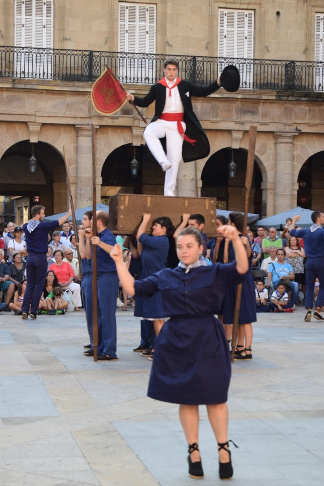 Así se está viviendo la tarde del martes 21 de agosto de Aste Nagusia
