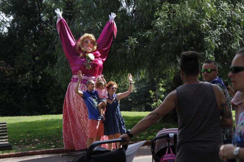 Fotos: Los más pequeños disfrutan del txikigune de la Aste Nagusia