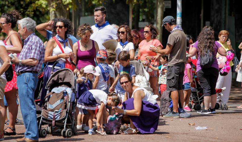 Fotos: Los más pequeños disfrutan del txikigune de la Aste Nagusia