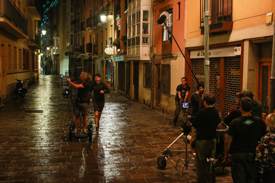 Fotos: Belen Rueda y Javier Rey se calzan las zapatillas de correr para &#039;El silencio de la ciudad blanca&#039;