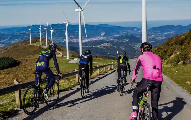 La ascensión al monte Oiz será uno de los finales de etapa de la Vuelta. 