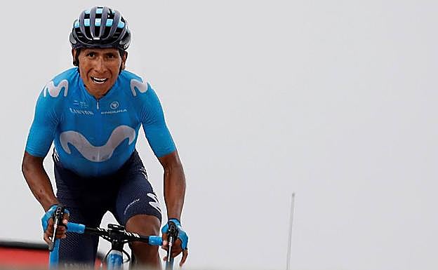 Nairo Quintana, ciclista de Movistar. 
