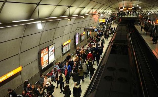 El metro registra 2,2 millonesde desplazamientos en Aste Nagusia, 20.000 más que en 2017