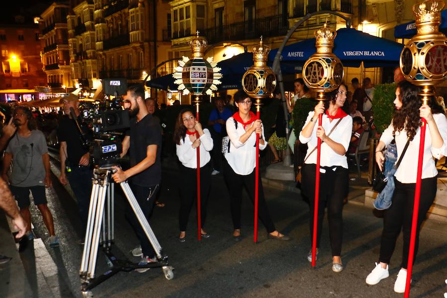 Fotos: La Procesión de los Faroles vuelve a salir para la grabación de &#039;El silencio de la ciudad blanca&#039;