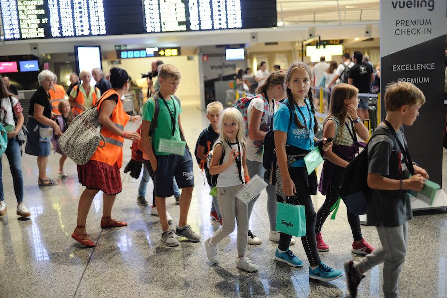 Los niños de Chernobil Elkartea regresan a su casa tras pasar un verano acogidos por familias vascas