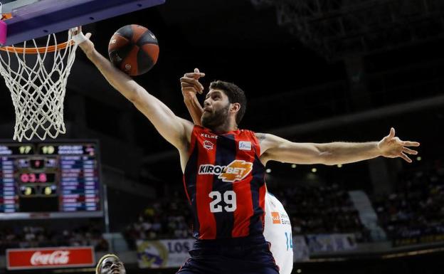 Garino, durante la final de la ACB de la pasada temporada.