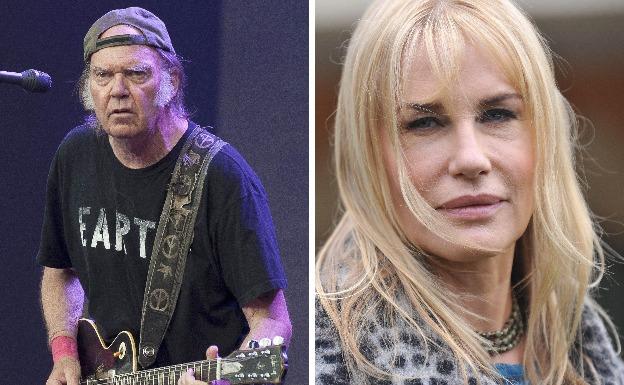 El 'sí, quiero' de Daryl Hannah con Neil Young