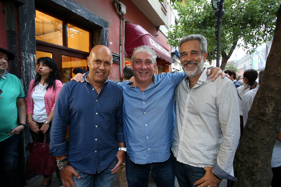 Willy Bustamante, Gerardo Maza y Jorge Aio. 